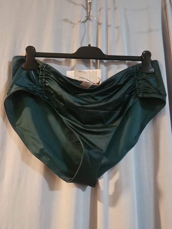 CALIA by Carrie Underwood Other - CALIA Adjustable Tie Front Swim Bottoms: SEA GREEN SHINE: NEW WITH TAGS: SZ XXL